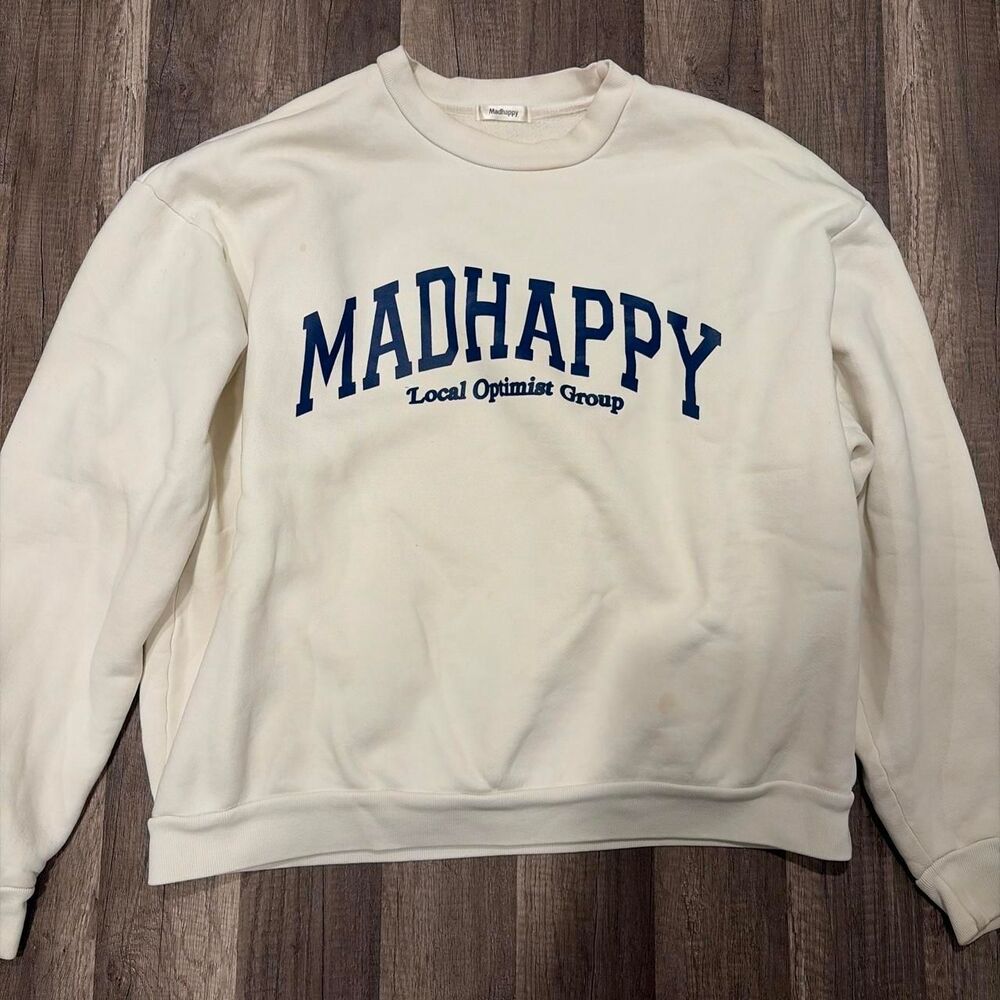 Madhappy Campus Fleece Crewneck Sweatshirt